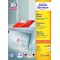 Avery 800 Etiquettes Autocollantes Multi-usages (12 par Feuille) - 105x48mm - Impression Laser - Jet d'Encre - Blanc (3424)