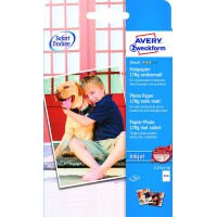 AVERY Zweckform Classic Inkjet-Foto-Papier, 10 x 15 cm,, 50 Pezzi