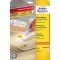 Avery Dennison L4737REV-10 etiquettes universelles reutilisables Blanc 63.5 x 29.6 mm 10 feuilles (Import Allemagne)