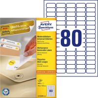 Avery L4732REV-100 Blanc Imprimante d'etiquette adhesive etiquette a  imprimer - etiquettes a  imprimer (Blanc, Imprimante d'eti