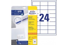 Avery Zweckform 6172 Lot de 600 etiquettes universelles Blanc 64,6 x 33,8 mm