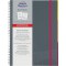 AVERY - Cahier Notizio a  spirales, pages quadrillees, couverture polypropylene, Format A4, Technologie Lignes Blanches,
