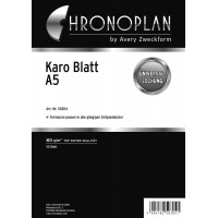 Chronoplan 50304 Forms bloc-notes (A5) 50 feuilles Blanc