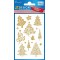 Avery Dennison Zweckform 52273 Planche de 30 stickers arbre de Noel
