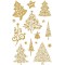 Avery Dennison Zweckform 52273 Planche de 30 stickers arbre de Noel