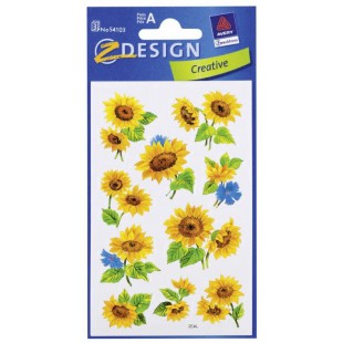 AVERY ZWECKFORM sticker Z-Design"tournesols"