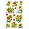 Avery zweckform creative papier autocollants 76 x 120 mm pailletes 2Bogen motif tournesols