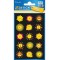 etiquette neon Z-design Kids - sac de soleil a 1 feuille