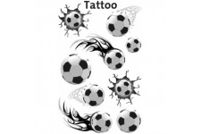 Avery Zweckform Tatouages 76 x 120 mm Multicolore 1BG Motif football