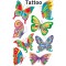 Avery Zweckform Tatouages 76 x 120 mm Multicolore 1BG Motif papillon