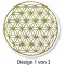 Avery 56817-A Boite de 50 Autocollants ronds pour Decorer Blanc