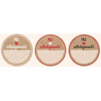 Avery Zweckform 56818 Stickers de A sur rouleau Confiture 38 mm, emballage 50 autocollants dans une boite Don (resistant)