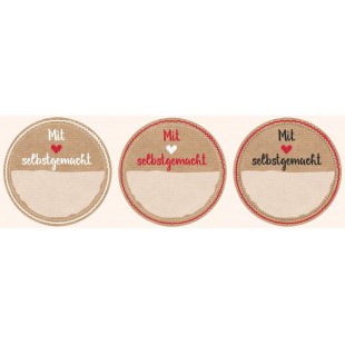 Avery Zweckform 56818 Stickers de A sur rouleau Confiture 38 mm, emballage 50 autocollants dans une boite Don (resistant)