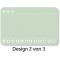 Avery Boite de 50 Stickers Gris, Vert, Bleu (56822)