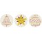 Avery Zweckform 56825 Stickers de A sur rouleau emballage Noel 50 autocollants dans une boite Don (resistant)