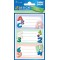 Avery Zweckform 59198 etiquettes pour livre scolaire ABC 6 Aufkleber colore