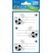 Avery Zweckform 3026 Lot de 6 etiquettes autocollantes pour livre Tenue extra-forte 70 x 35 mm Football