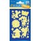 Avery zweckform kids stickers lumineux elfes multicolore - 7 pieces