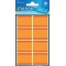 Avery Zweckform 59546 etiquettes de confiture, amovibles, 12 autocollants. etiquettes de congelation orange