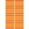 Avery Zweckform 59546 etiquettes de confiture, amovibles, 12 autocollants. etiquettes de congelation orange
