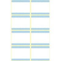 Avery Zweckform 59546 etiquettes de confiture, amovibles, 12 autocollants. etiquettes de congelation weiB