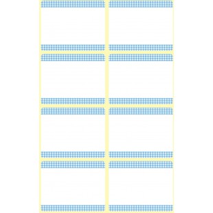 Avery Zweckform 59546 etiquettes de confiture, amovibles, 12 autocollants. etiquettes de congelation weiB
