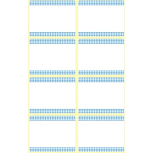 Avery Zweckform 59546 etiquettes de confiture, amovibles, 12 autocollants. etiquettes de congelation weiB