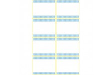 Avery Zweckform 59546 etiquettes de confiture, amovibles, 12 autocollants. etiquettes de congelation weiB