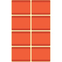 Avery Zweckform 59546 etiquettes de confiture, amovibles, 12 autocollants. etiquettes de congelation rot