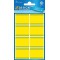 Avery Zweckform 59546 etiquettes de confiture, amovibles, 12 autocollants. etiquettes de congelation jaune