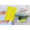 Avery Dennison Zweckform L6006-20 amovible Neon etiquettes A4 Lot de 25/210 x 297 mm 25 feuilles jaune fluo