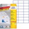 Avery Zweckform 3474-10 etiquettes (A4, papier mat, 240 etiquettes, 70 x 37 mm) 10 feuilles Blanc