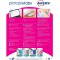 AVERY - Sachet de 96 onglets autocollants de couleurs assorties personnalisables et imprimables, Format 32 x 13 mm, Impression l