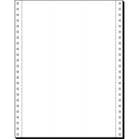 SIGEL - papier listing sans fin, 240 x 12", A4, 1 pli 80 g/m2, en blanc, MP au cote longitudinal Con