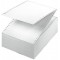 SIGEL - papier listing sans fin, 240 x 12", A4, 1 pli 80 g/m2, en blanc, MP au cote longitudinal Con