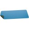 SIGEL SA602 Sous-main en cuir PU, portable, antiderapant, essuyable, double face, 80 x 30 cm, bleu/vert