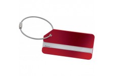 SIGEL MI333 Porte-nom, pour caisson de bureau et le sac a  dos Move it, 8 x 4 x 0,8 cm, couleur rouge
