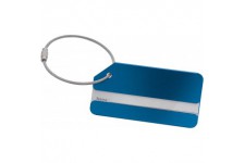 SIGEL MI313 Porte-nom, pour caisson de bureau et le sac a  dos Move it, 8 x 4 x 0,8 cm, couleur bleu