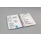 SIGEL JN600 Carnet de notes a spirale basic, 16,2 x 21,5 cm, pointille, couverture rigide, motif petits pois, rose/n
