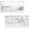 SIGEL DU136 Paquet de 50 Enveloppes etoile brillante 90 g
