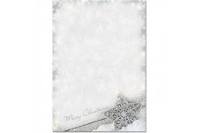 SIGEL DP136 Papier a  lettre de Noel, etoile de Noel, 21 x 29,7 cm, 90g/m², blanc, 100 feuilles
