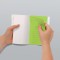 SIGEL HN205 Marque-pages Tab Marker Notes, en papier, 6 couleurs, 42 flles, 9,8 x 14,8 cm