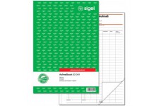 Lot de 5 : Sigel A4 avec papier bleu Autocopiant vert - 50 feuilles