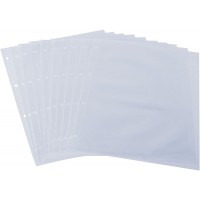 SIGEL SM190 Lot de 10 Pochettes 2 vues, pour 21 x 29,7 cm, en plastique, transparent