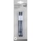 SIGEL GL178 Lot de 2 marqueurs a  craie liquide 20, effacables. Pointes ogives Ø 1 a  2 mm, blanc