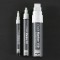 SIGEL GL178 Lot de 2 marqueurs a  craie liquide 20, effacables. Pointes ogives Ø 1 a  2 mm, blanc