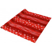 SIGEL GP113 Papier cadeau de Noel, 5 m x 70 cm, rouge