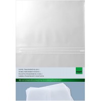 SIGEL SM181 Lot de 10 Pochettes 4 vues, pour 14,8 x 21 cm, en plastique, transparent