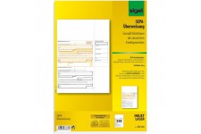 Sigel ZV572 formulaire commercial - formulaires commerciaux (250 feuilles, A4, 90 g/m², Blanc)