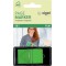 SIGEL HN482 Marque-pages adhesifs en papier film transparent, en distributeur Z, 50 feuilles de 4,5 x 2,5 cm, vert f